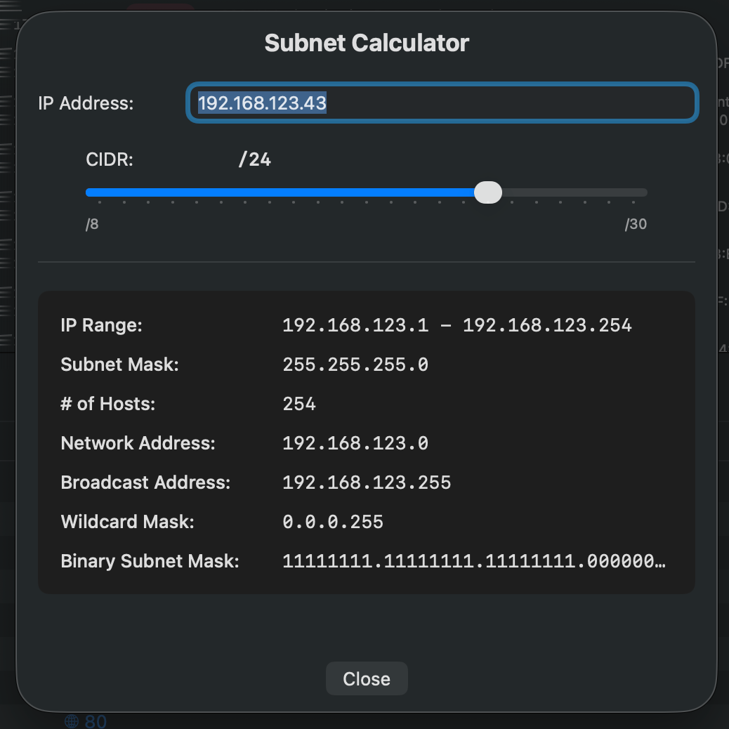 Subnet Calculator